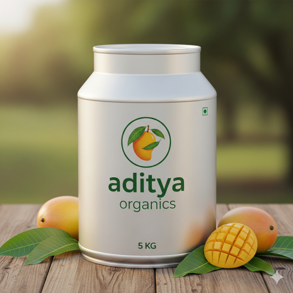 5 KG Mango Pulp SS Tin
